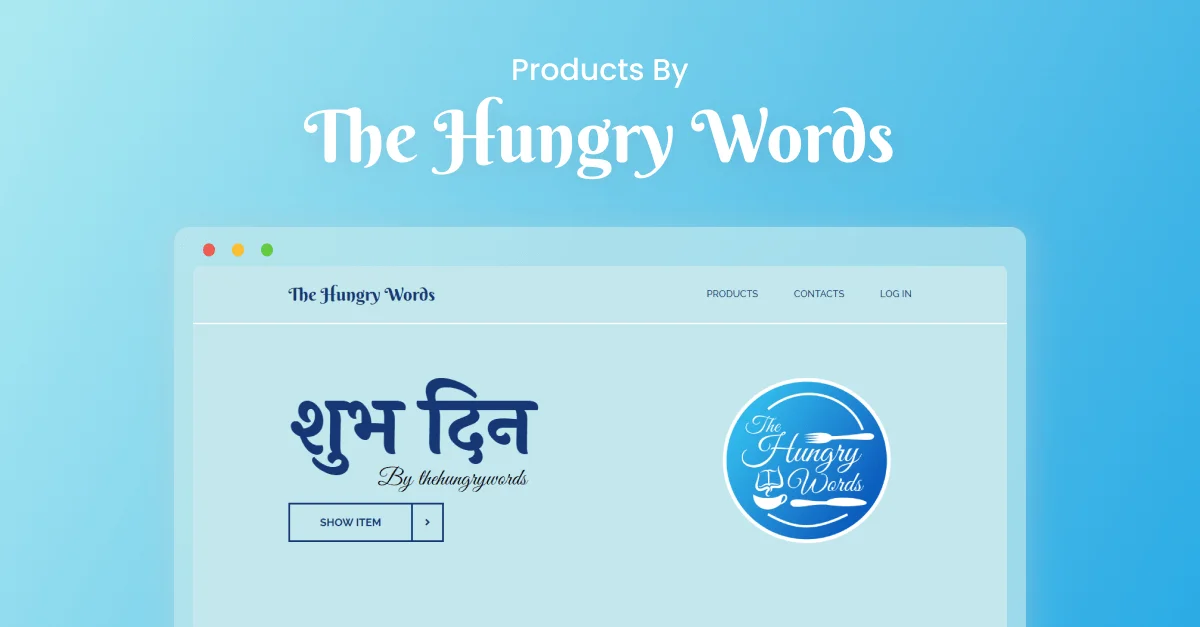 cover photo for project "The Hungry Words"